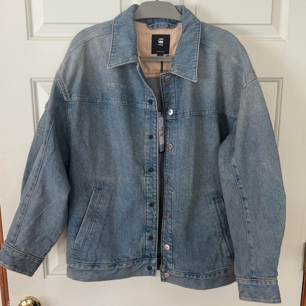 G Star Long Drifter Jacket Medium - Picture 6 of 12